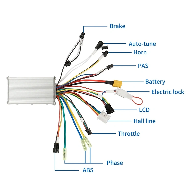 Installation des universellen Controllers TF100 für E-Scooter