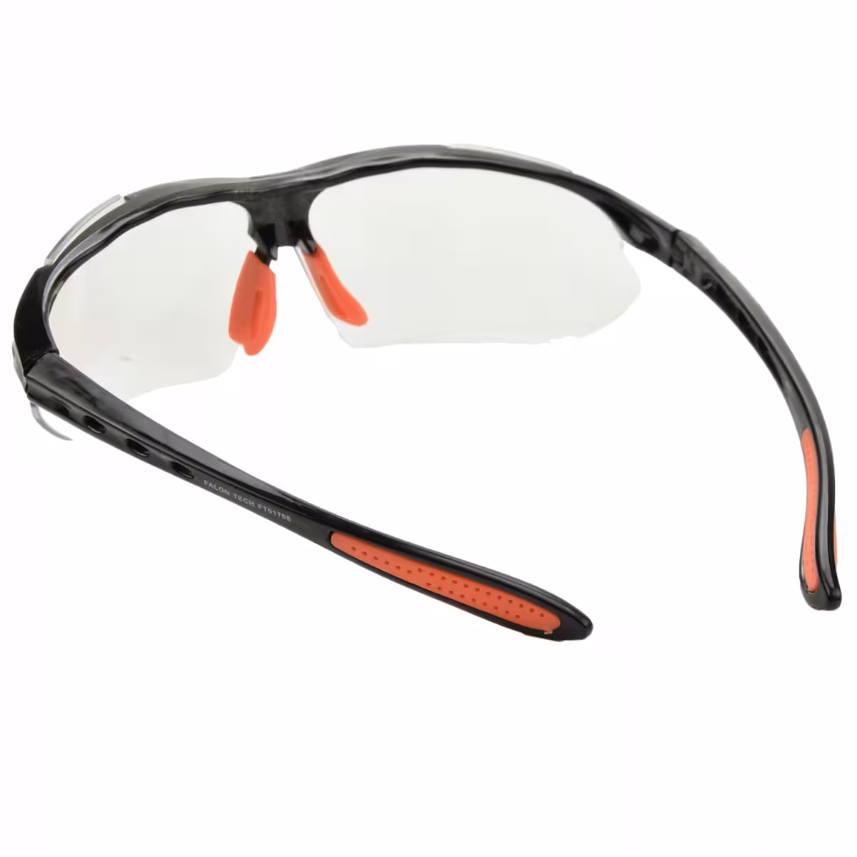 Fahrradbrille mit leichten Gestell und klaren Gläsern